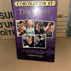 Coronation Street - The Novel by Katherine Hardy- paperback- preloved